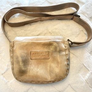 BEDSTU crossbody bag Newport style genuine leather and an original